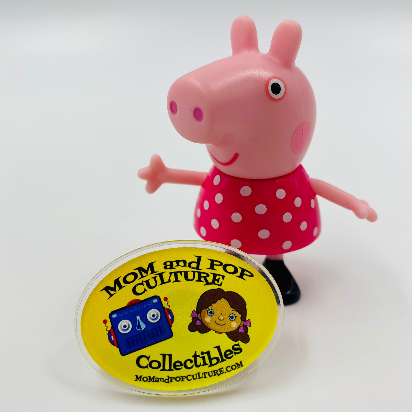 Peppa Pig (polka dots dress) loose 2.5” mini figure (2021) Hasbro