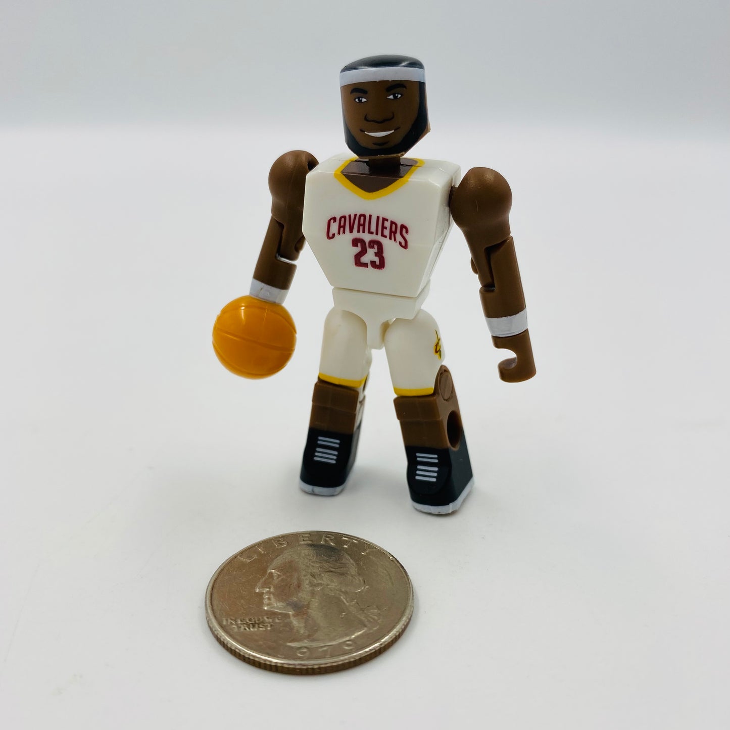 C3 Construction NBA Series 3 Cleveland Cavaliers Lebron James loose 2" action figure (2016) Play Along Toys