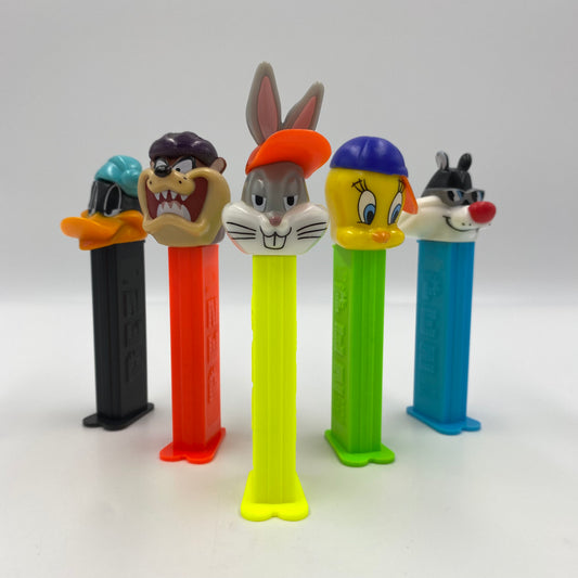 Looney Tunes “Cool” set of 5 PEZ dispensers (1999) loose