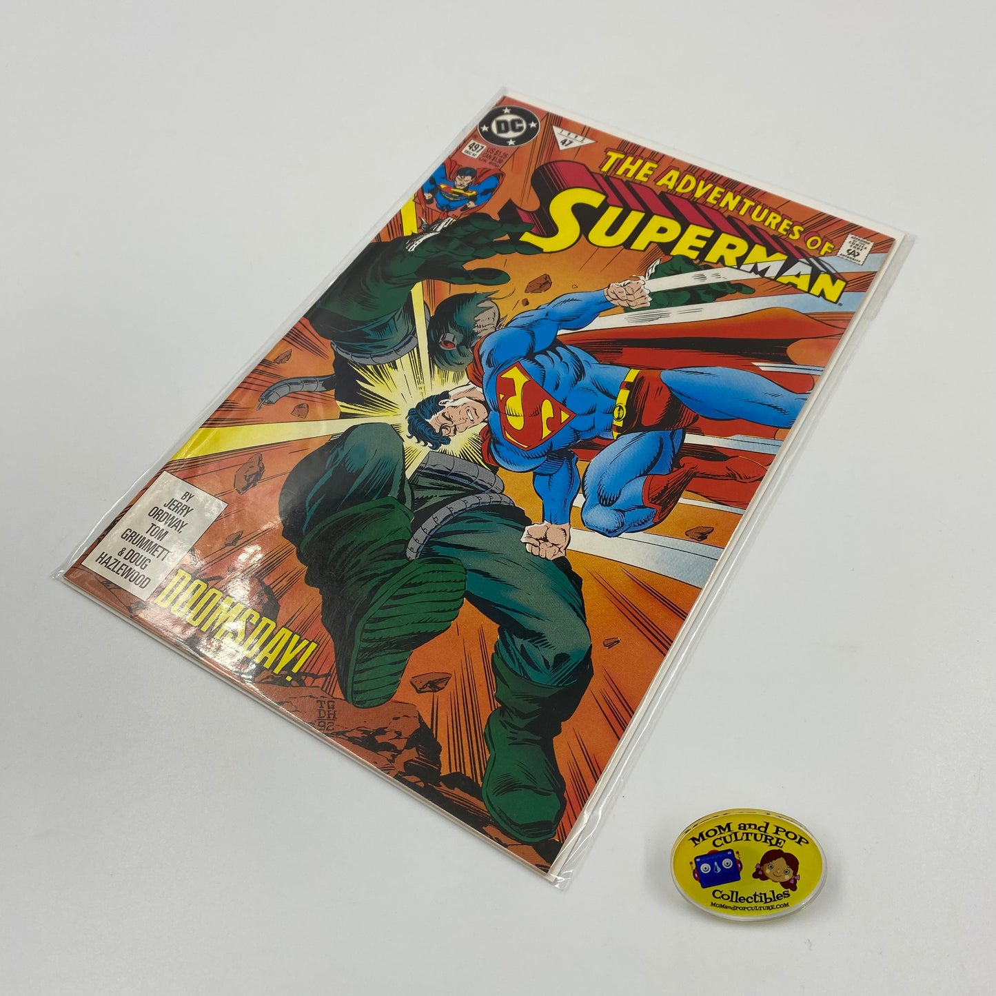 The Adventures of Superman #497 Doomsday part 4 (1992) DC (NM)