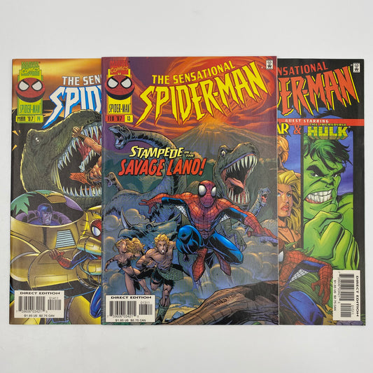 Sensational Spider-Man #13-15 “Savage Land Saga” (1997) Marvel