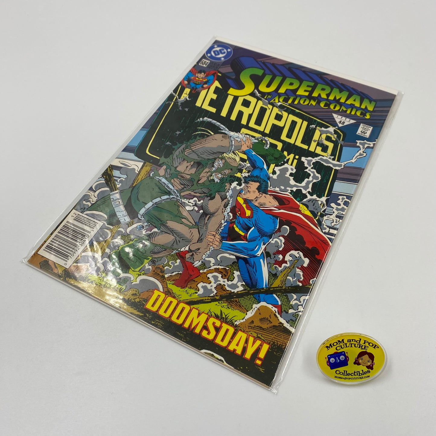 Action Comics #684 Doomsday part 5 (1992) DC (NM)