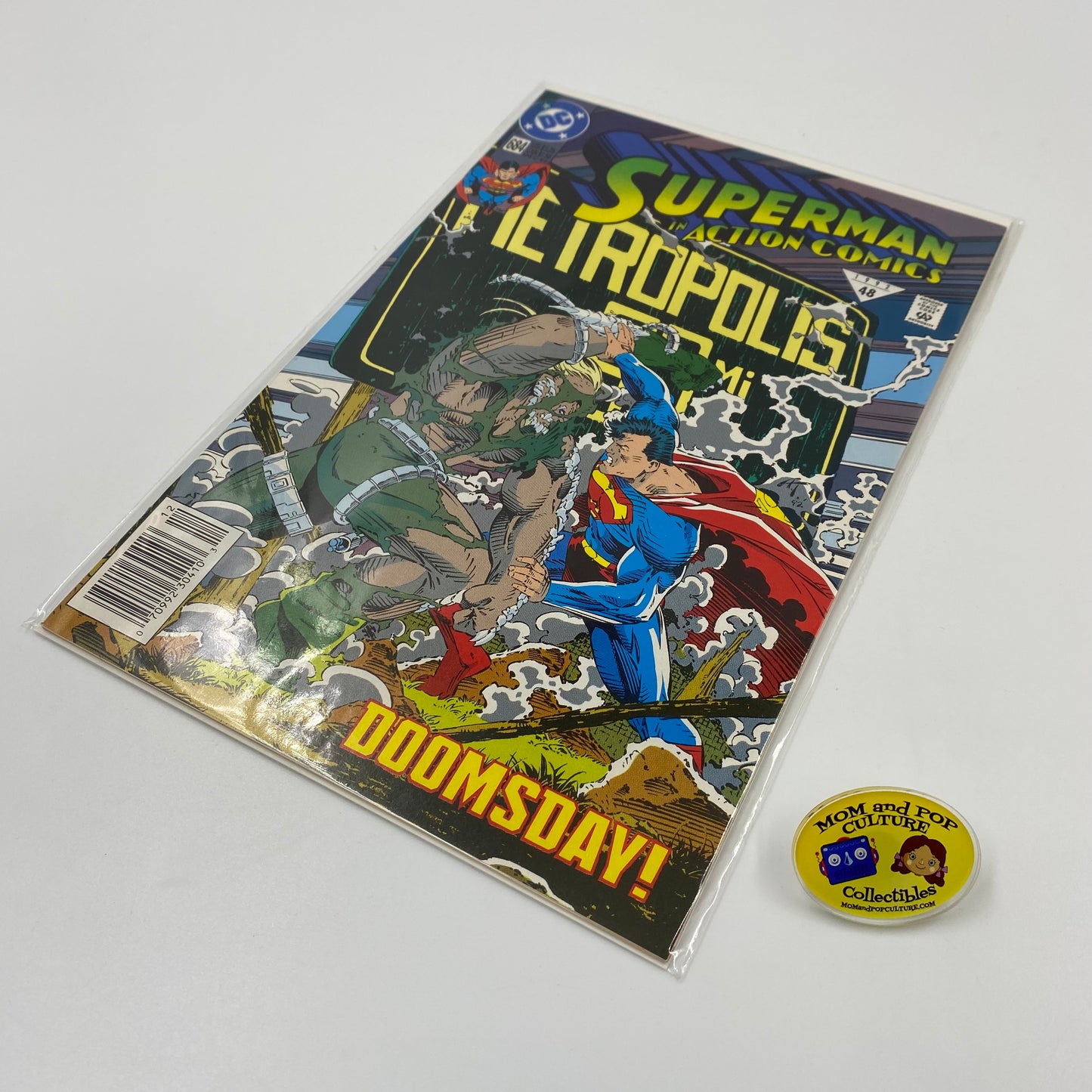 Action Comics #684 Doomsday part 5 (1992) DC (VF-)