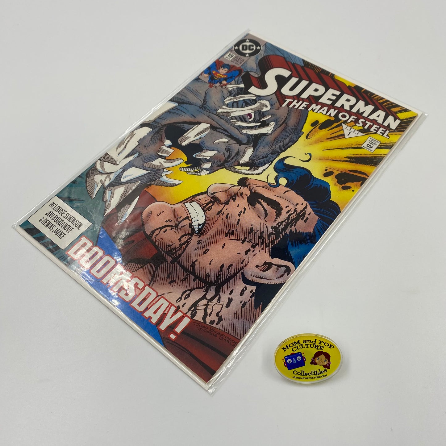 Superman The Man of Steel #19 Doomsday part 6 (1993) DC (VF+)