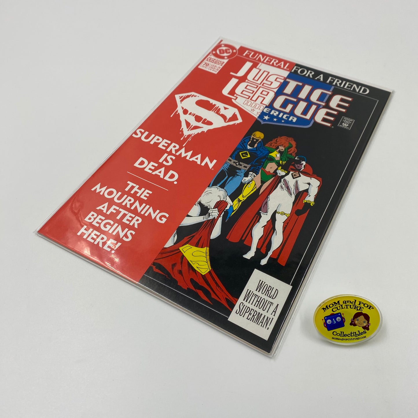 Justice League #70 Funeral for a Friend part 1.2 (1993) DC (NM+)