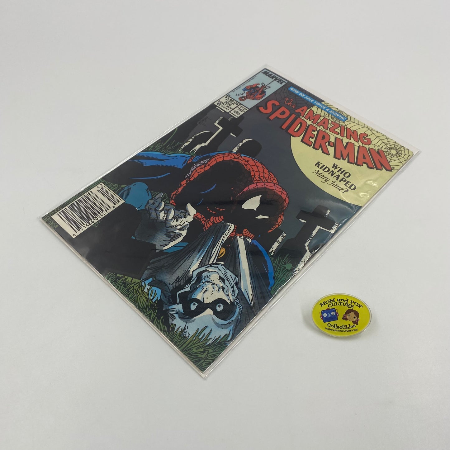 Amazing Spider-Man #308 newsstand edition (1988) Marvel (FN-)