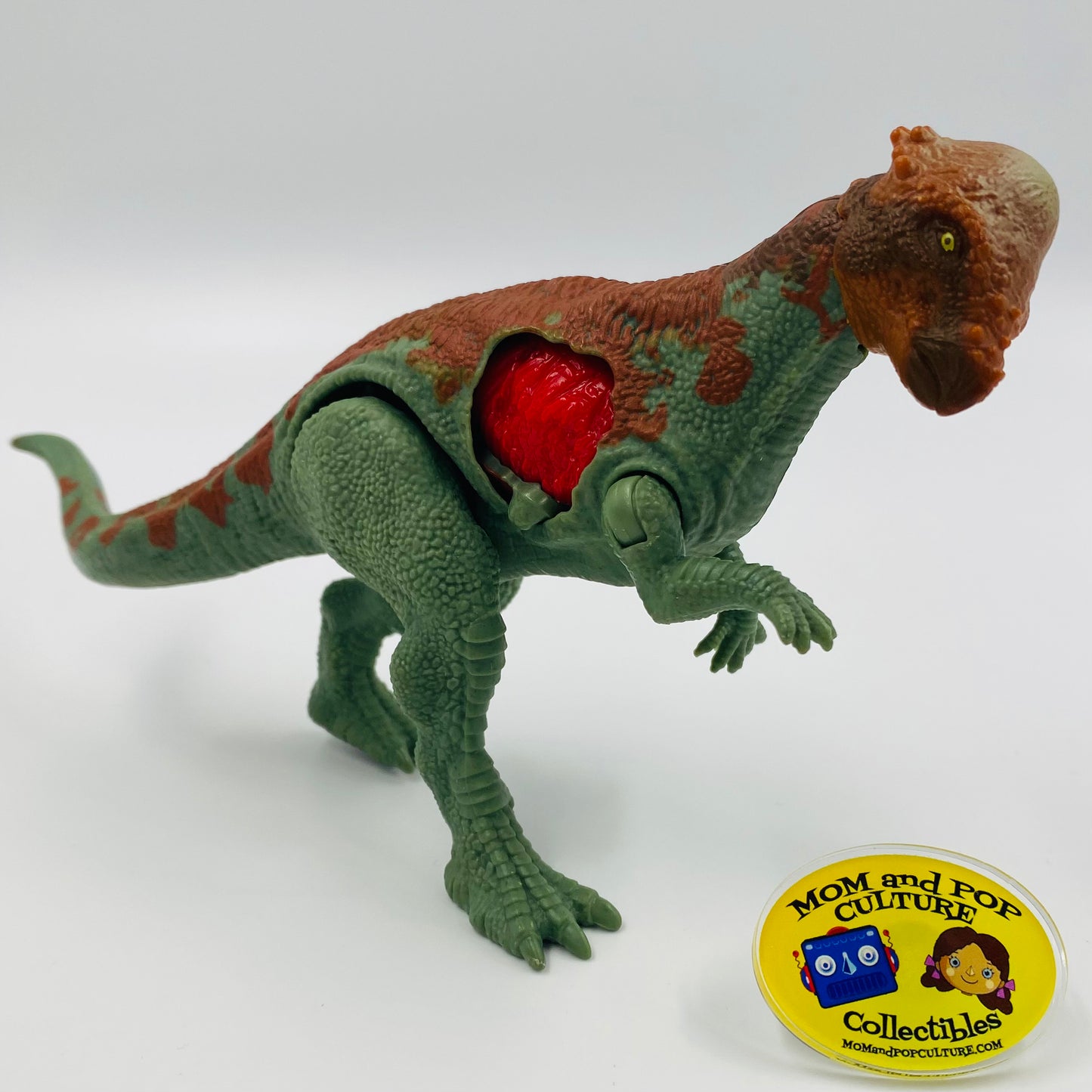 Jurassic World Battle Damage Pachycephalosaurus loose 5” action figure (2018) Mattel