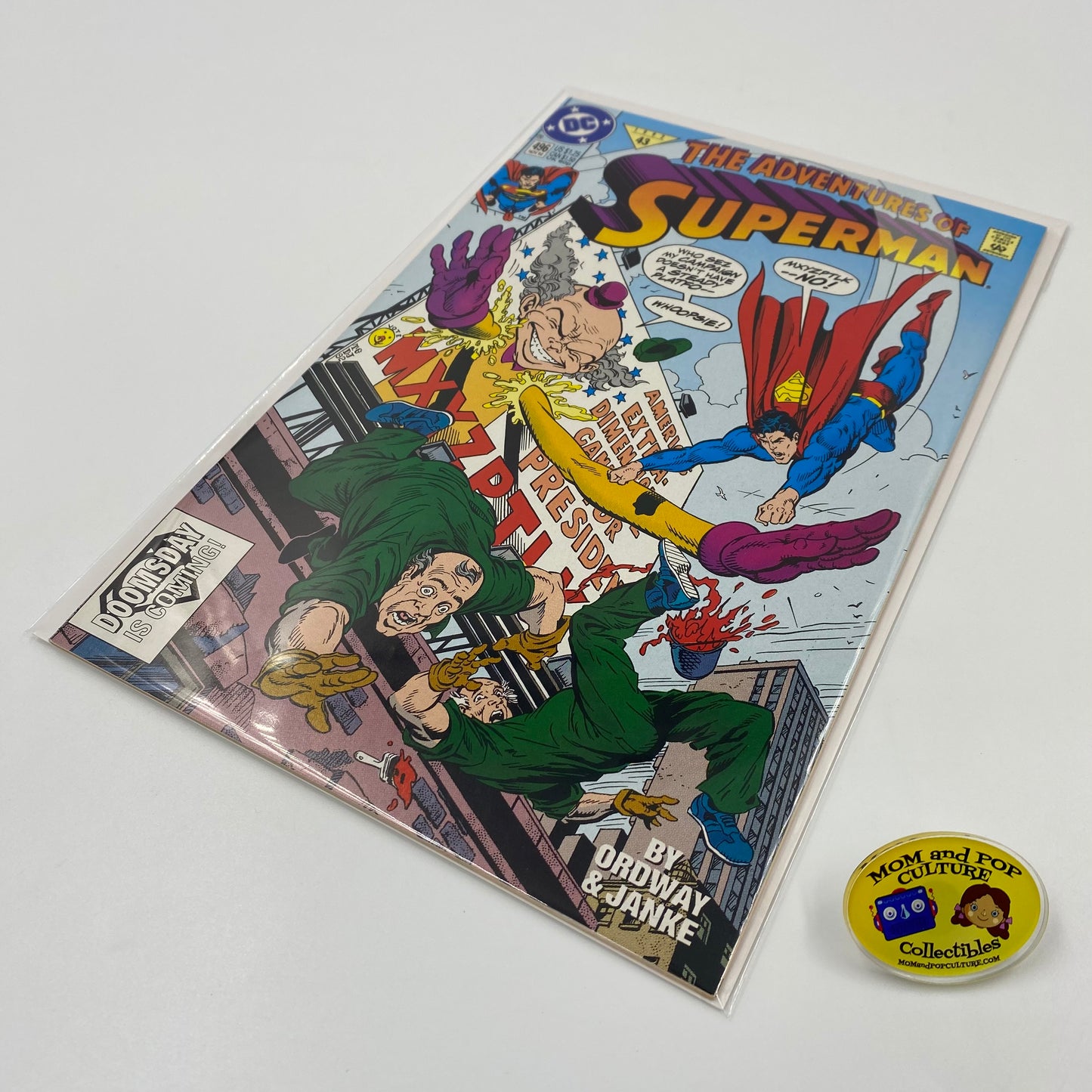 The Adventures of Superman #496 (1992) DC (VF-)