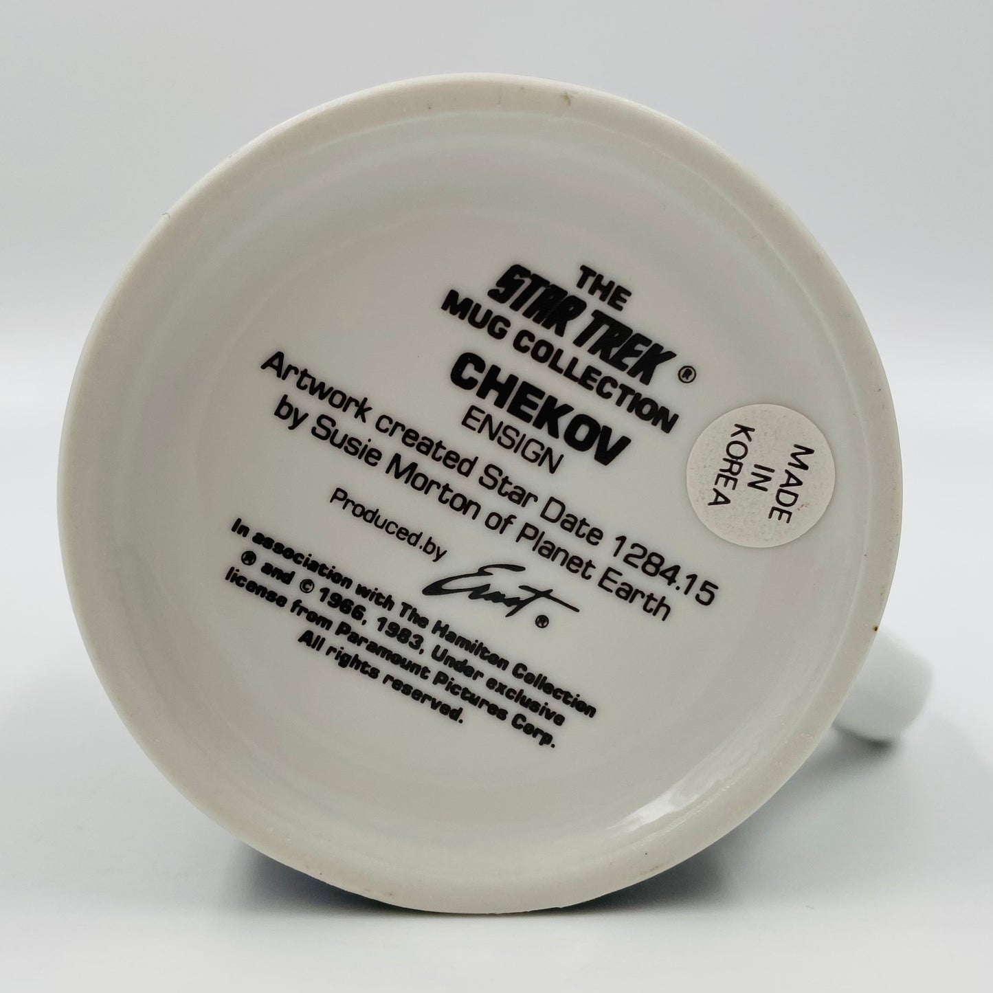 Star Trek Mug Collection Chekov Ensign 10oz mug (1983) Hamilton Collection