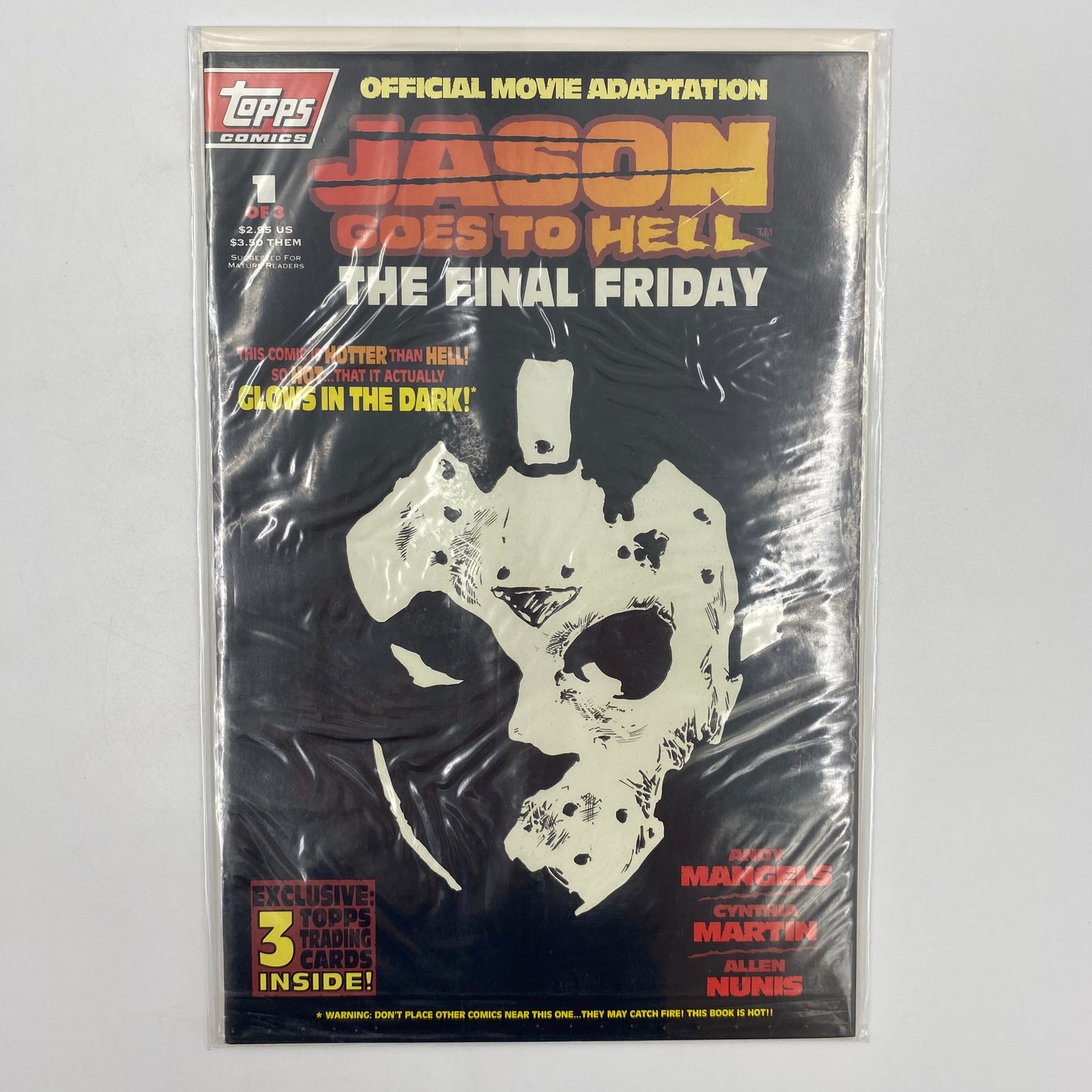 Jason Goes To Hell The Final Friday #1 of 3 polybagged with cards (1993) Topps