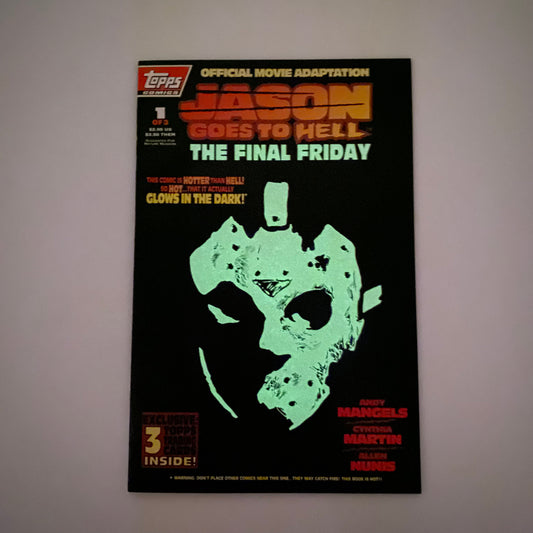 Jason Goes To Hell The Final Friday #1 of 3 with cards (1993) Topps