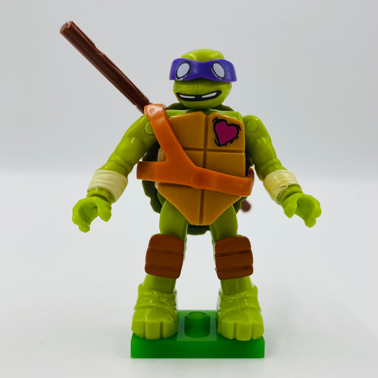 Mega Bloks Teenage Mutant Ninja Turtles series 1 Donatello loose 2” micro action figure (2015) Mattel