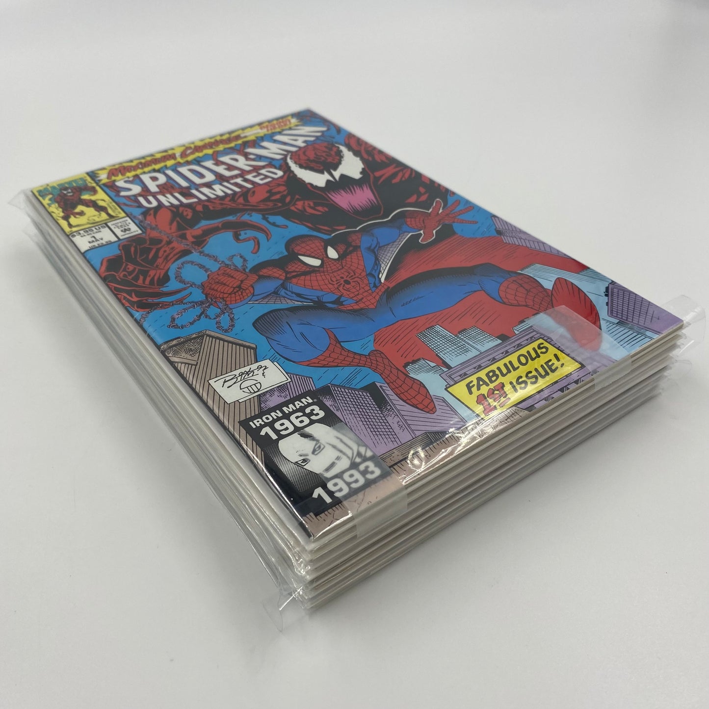 Spider-Man Maximum Carnage parts 1-14: Amazing Spider-Man #368-370, Spectacular Spider-Man #201-203, Spider-Man #35-37, Spider-Man Unlimited #1-2, Web of Spider-Man #101-103 (1993) Marvel (VG-FN)
