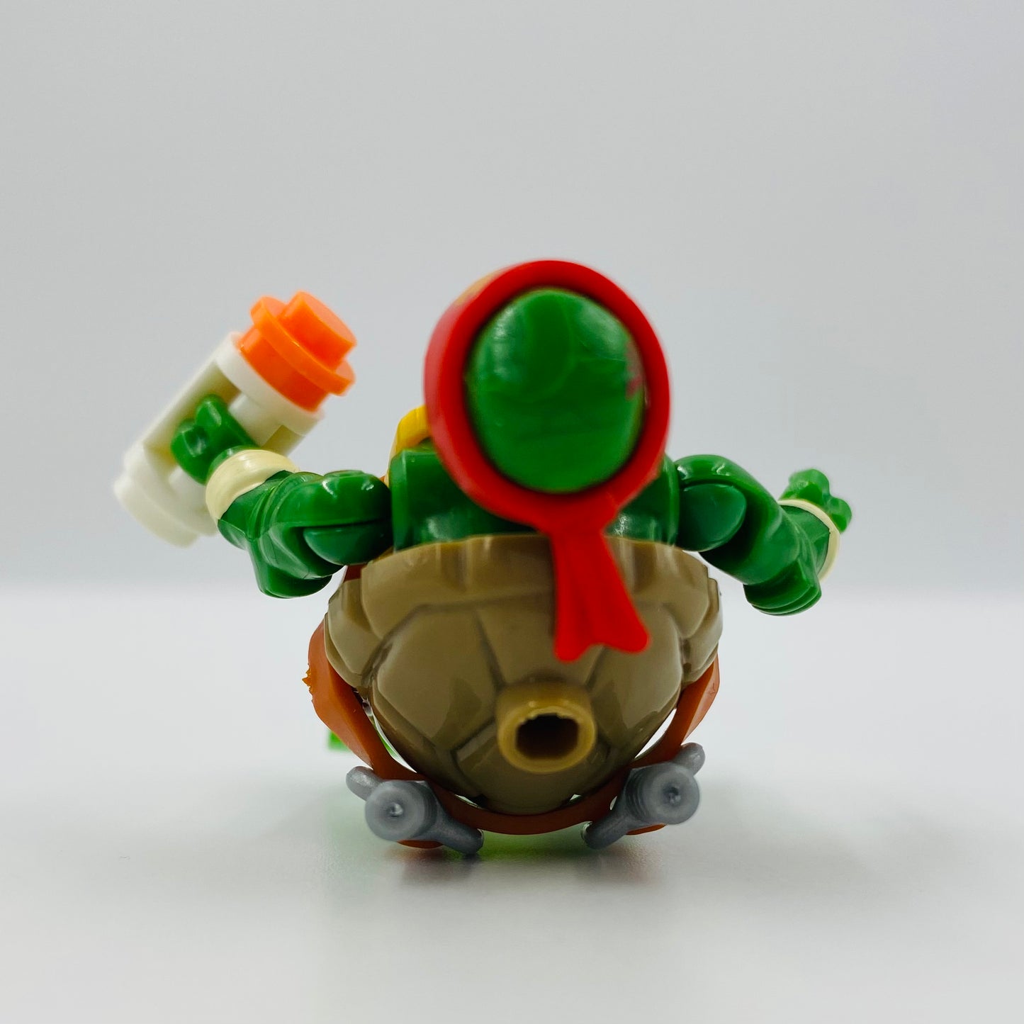 Mega Bloks Teenage Mutant Ninja Turtles series 1 Raphael loose 2” micro action figure (2015) Mattel