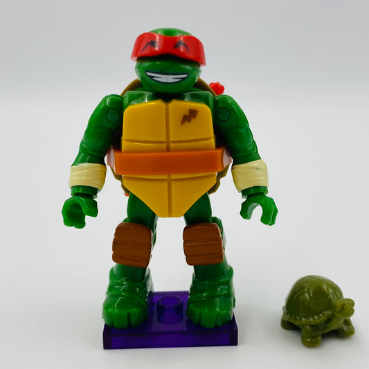 Mega Bloks Teenage Mutant Ninja Turtles series 2 Raphael with Spike loose 2” micro action figure (2015) Mattel
