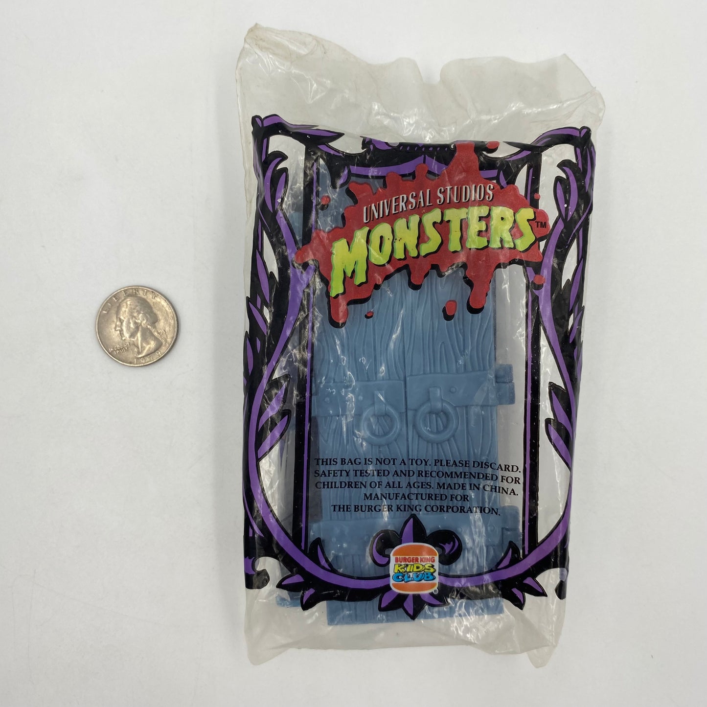 Universal Studios Monsters The Wolf Man action figure Burger King Kids' Meals toy (1997) bagged