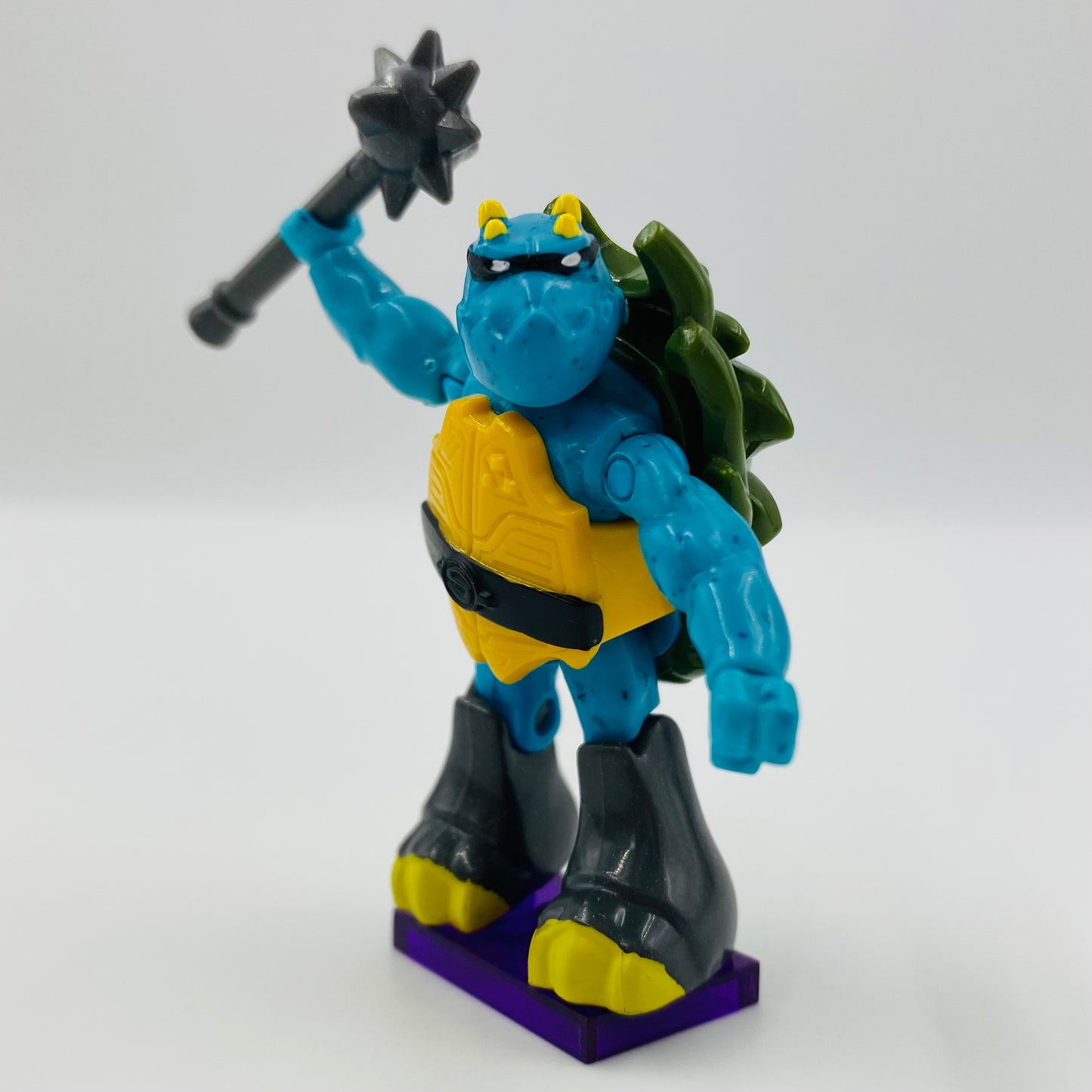 Mega Bloks Teenage Mutant Ninja Turtles series 2 Slash loose 2” micro action figure (2015) Mattel