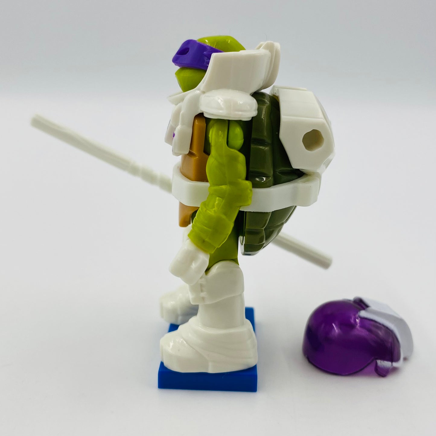Mega Bloks Teenage Mutant Ninja Turtles series 3 Donatello loose 2” micro action figure (2015) Mattel