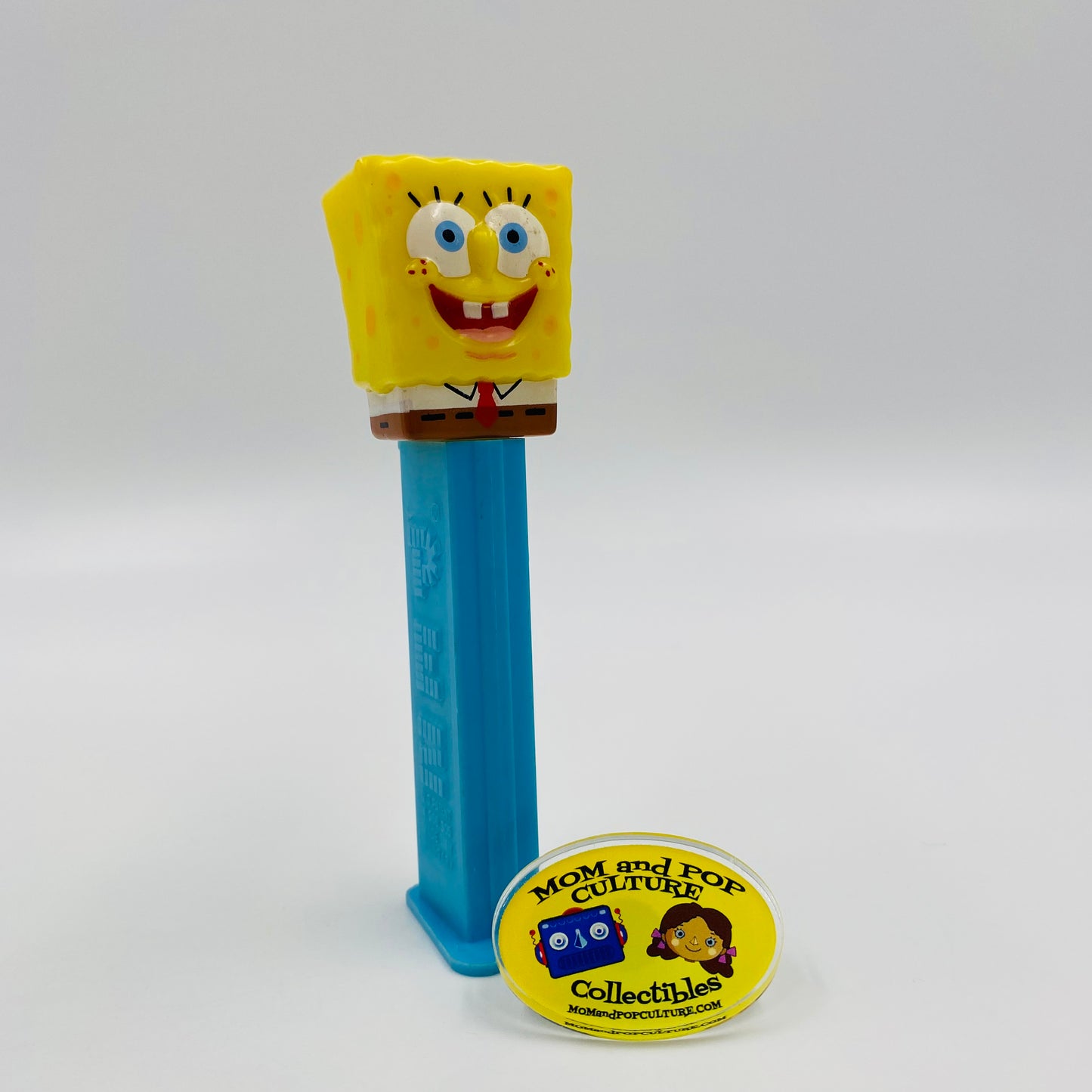 SpongeBob SquarePants blue stem PEZ dispenser (2004) loose 4.9 Hungary