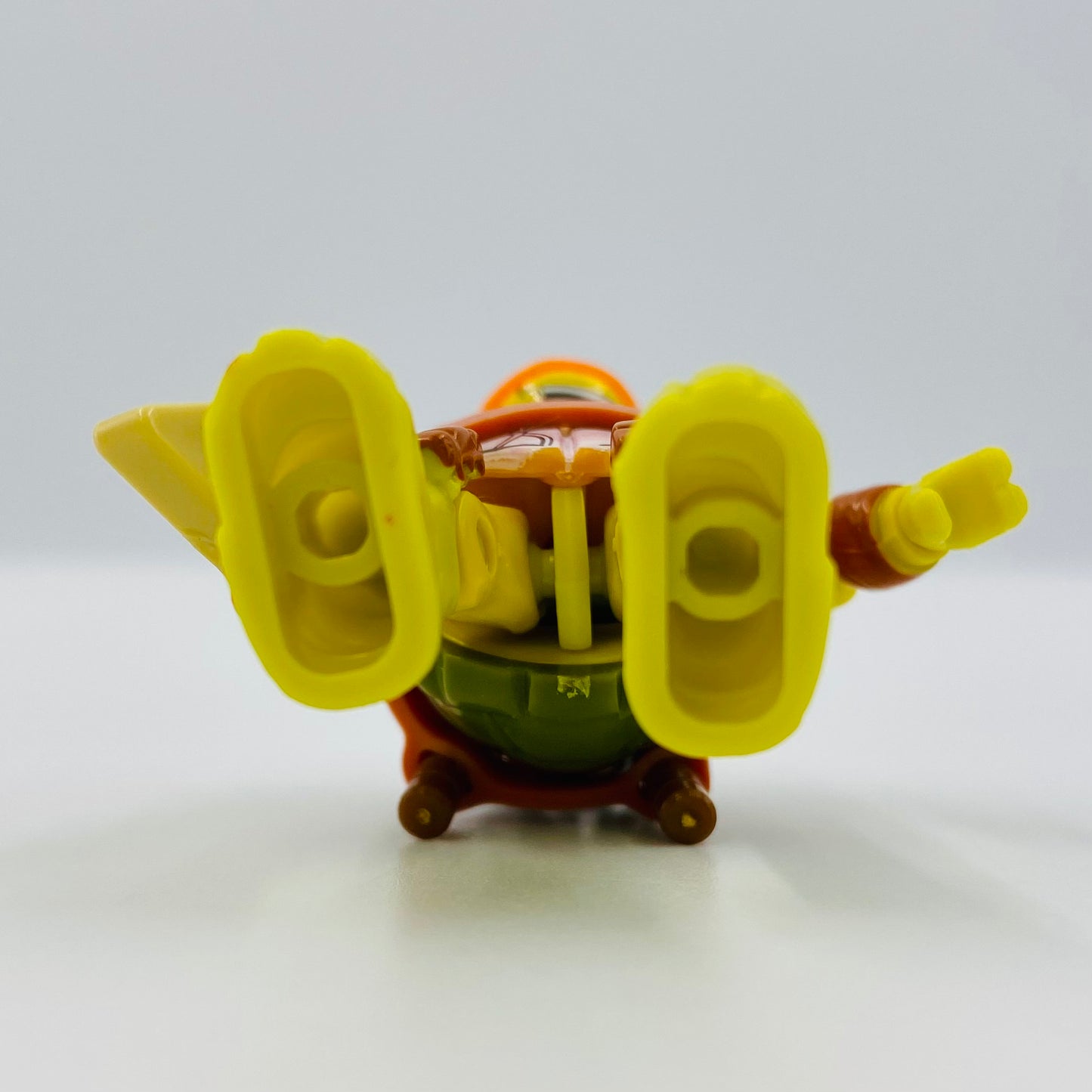 Mega Bloks Teenage Mutant Ninja Turtles series 3 Michelangelo loose 2” micro action figure (2015) Mattel
