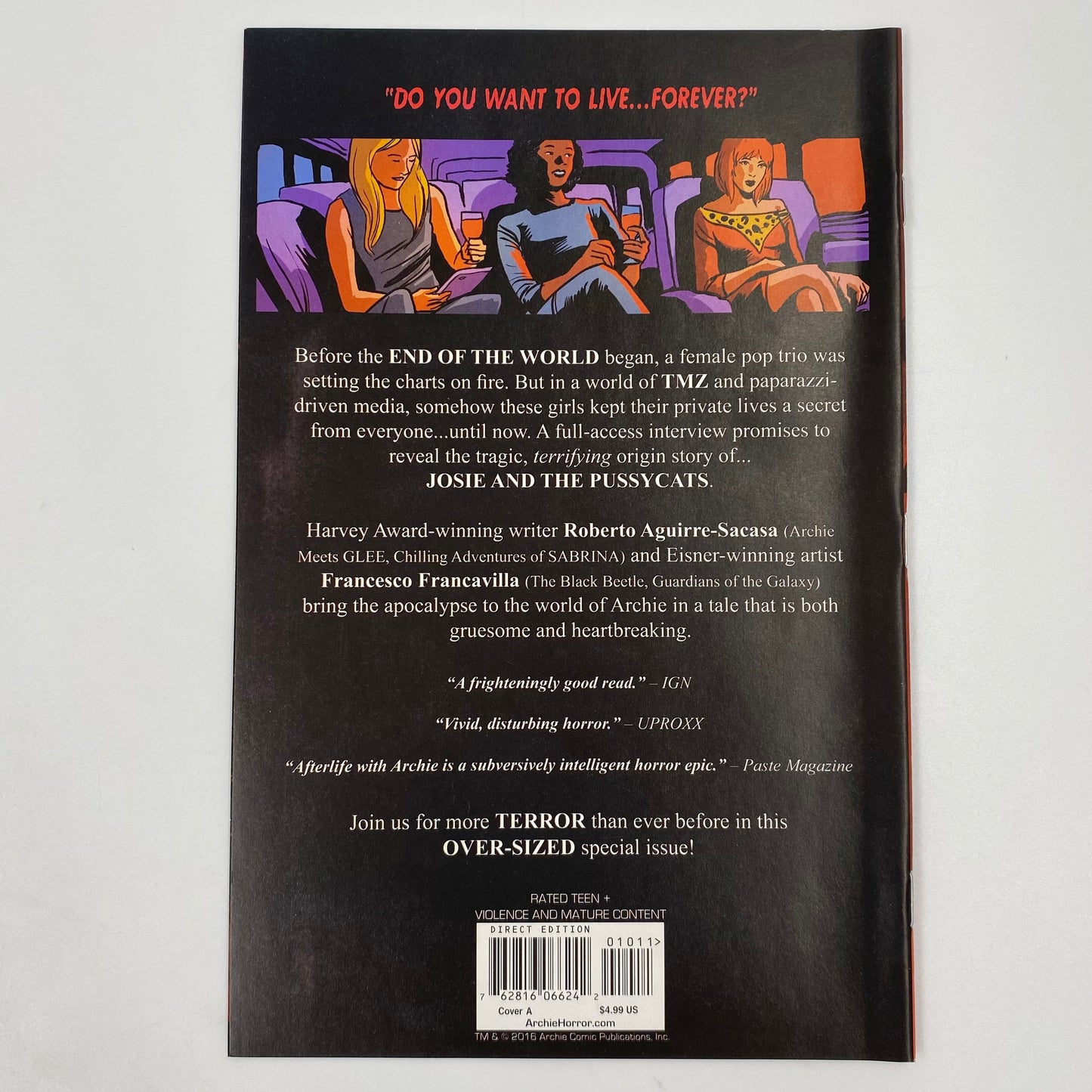 Afterlife with Archie #10 (2016) Archie (VF-)