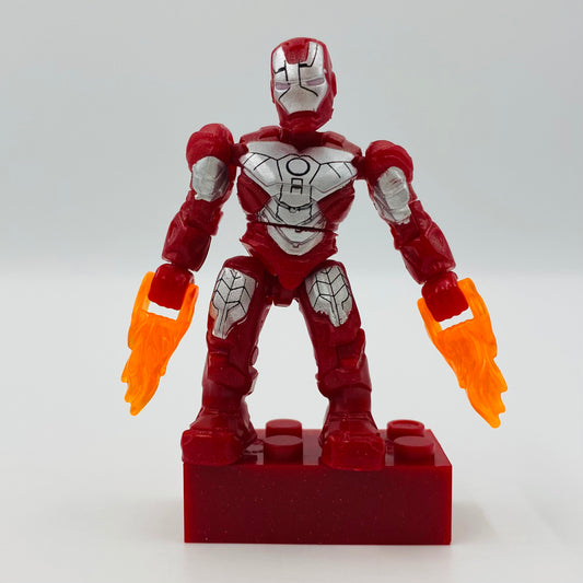 Mega Bloks Marvel series 2 Iron Man Marv V loose 2” micro action figure (2012) MEGA Brands