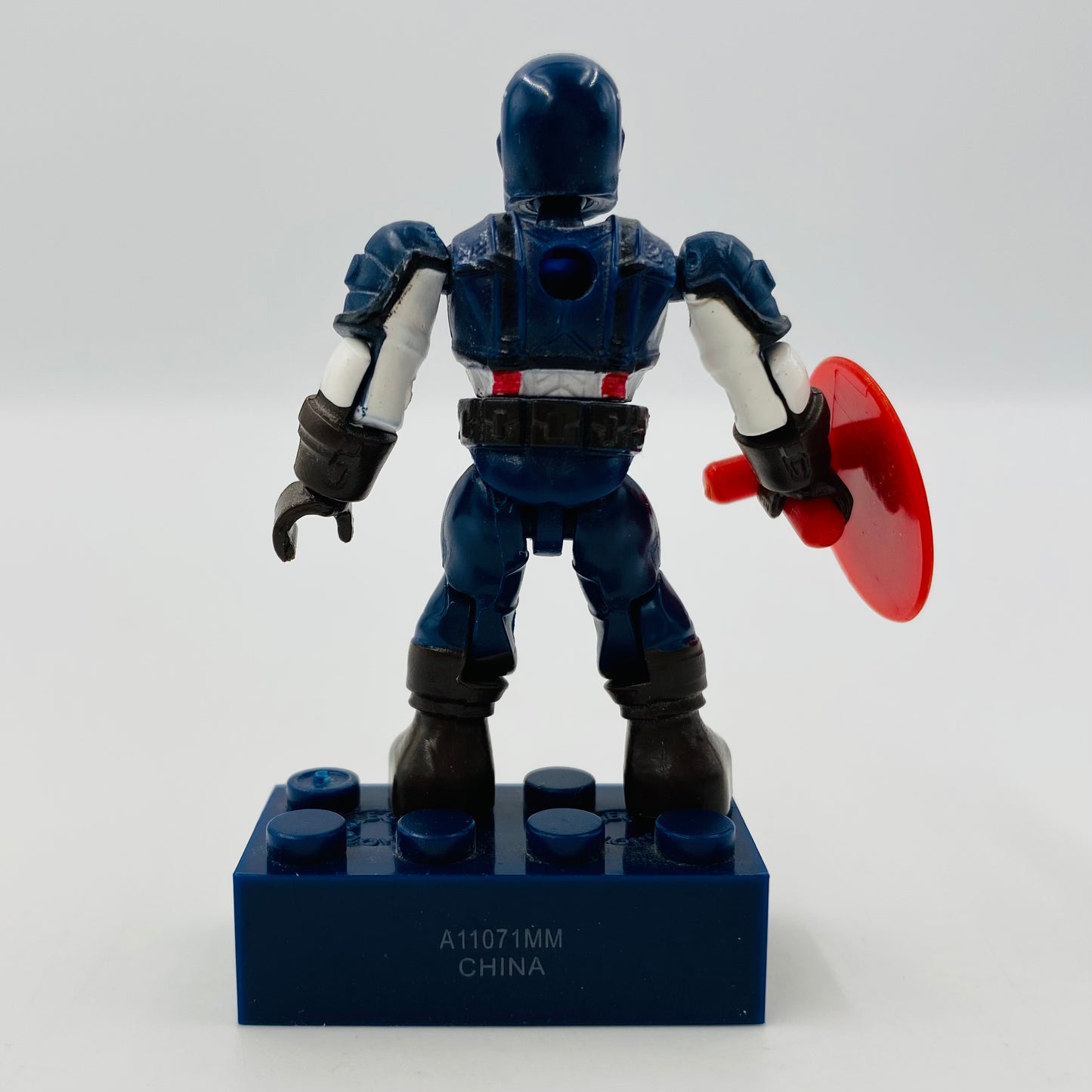 Mega Bloks Marvel series 2 Captain America loose 2” micro action figure (2012) MEGA Brands
