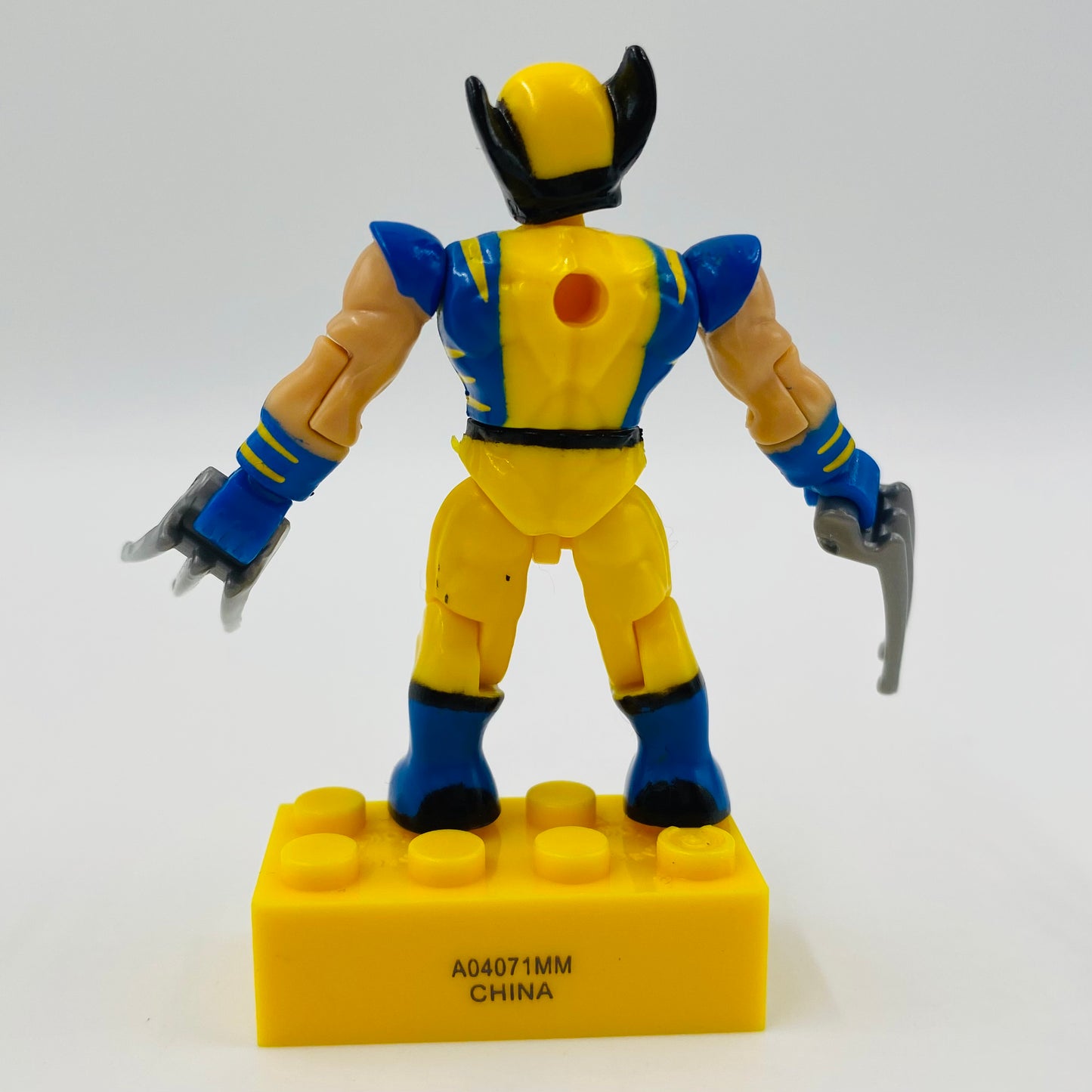 Mega Bloks Marvel series 2 Wolverine loose 2” micro action figure (2012) MEGA Brands