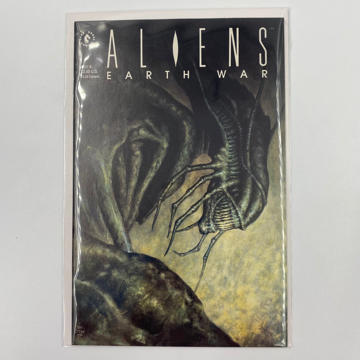 Aliens Earth War #4 (1990) Dark Horse (FN)