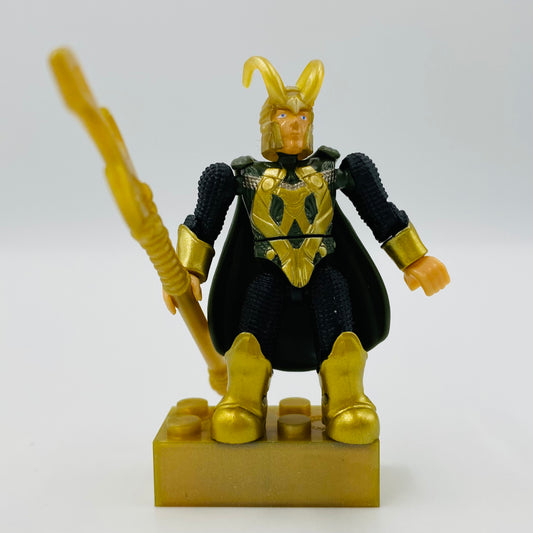 Mega Bloks Marvel series 2 Loki loose 2” micro action figure (2012) MEGA Brands