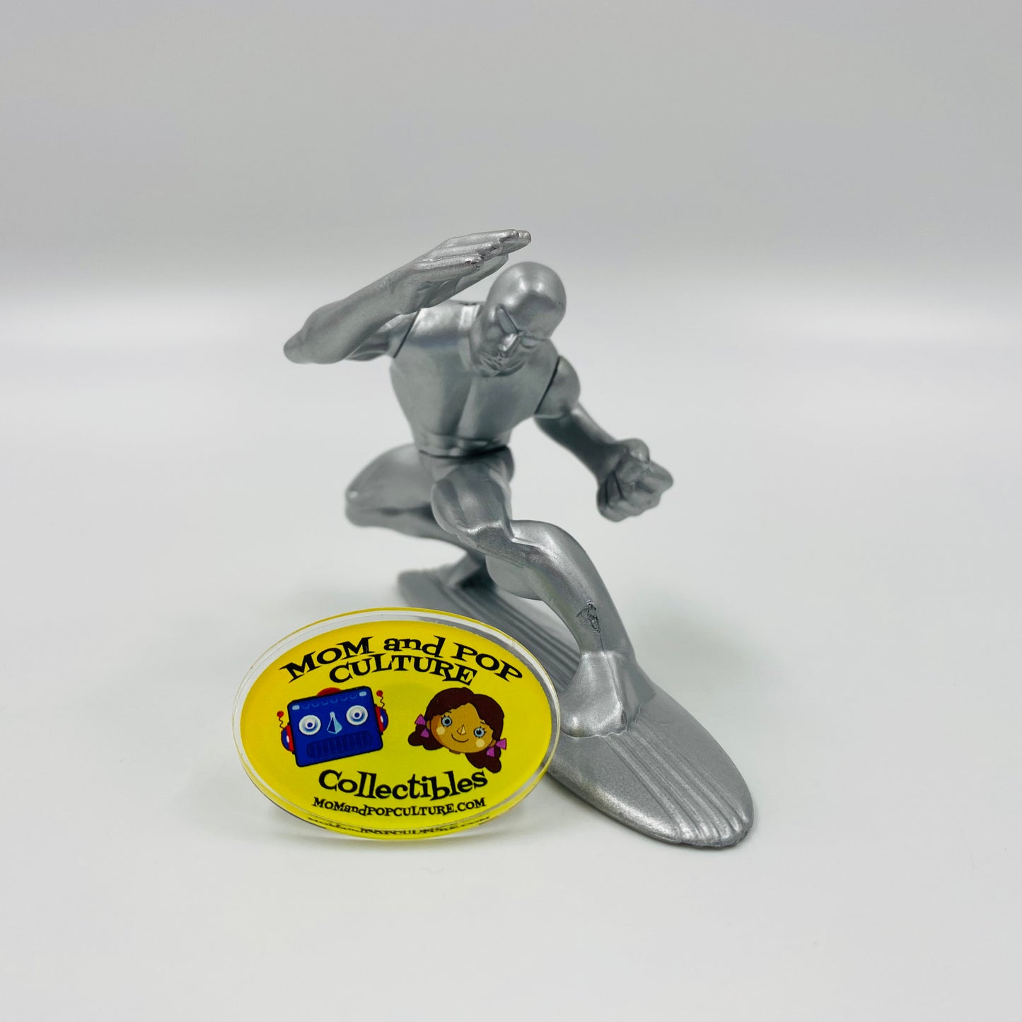 Fantastic Four Rise of the Silver Surfer The Silver Surfer Burger King Kids' Meals toy (2007) loose