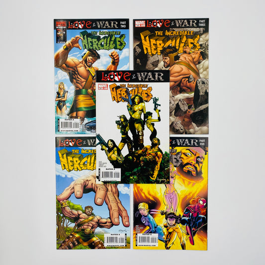 Incredible Hercules #121-125 “Love & War” (2008-2009) Marvel