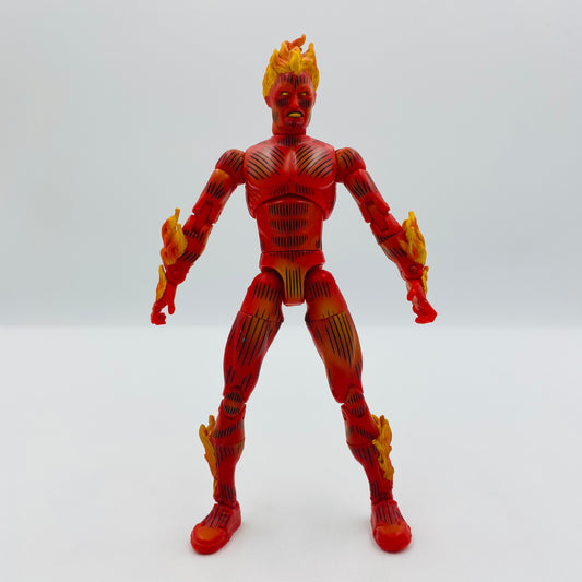 Marvel Legends Series 2 Human Torch loose 6” action figure (2002) Toy Biz