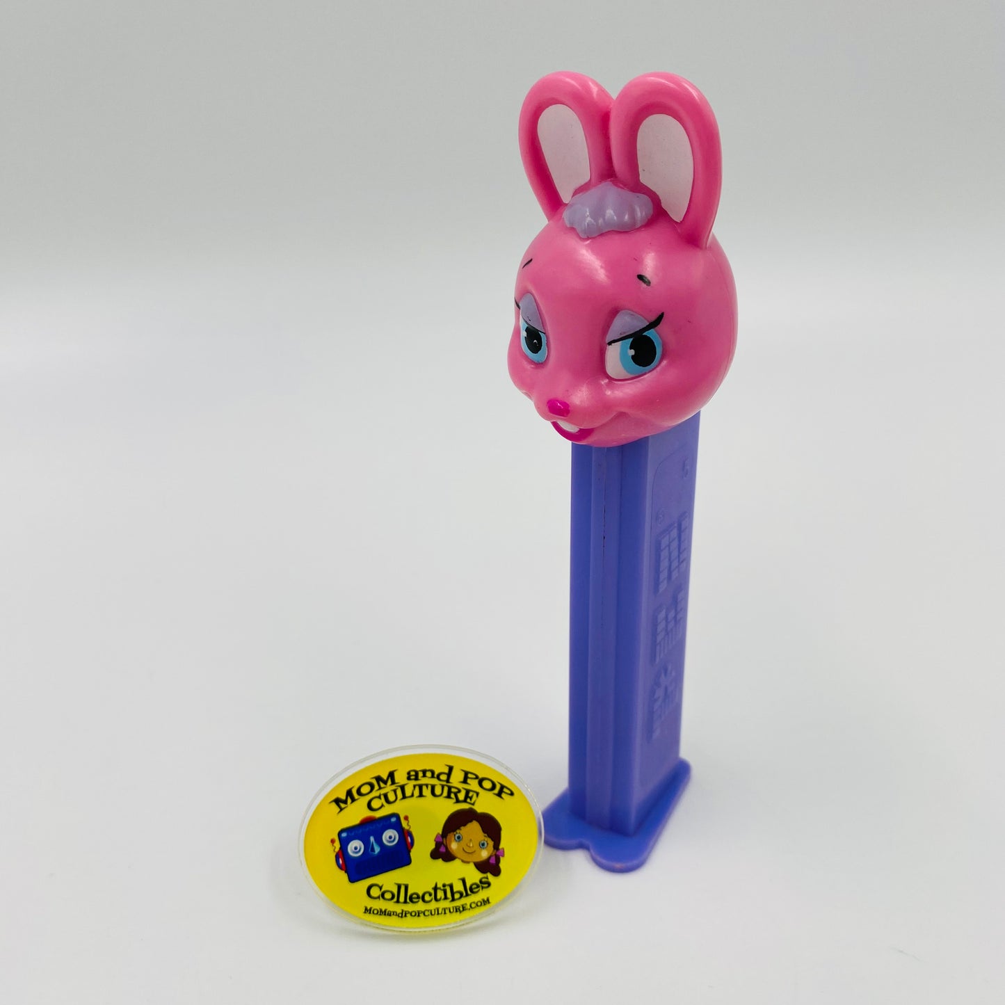 Easter Bunny (pink) PEZ dispenser (2004) loose 5.9 Slovenia