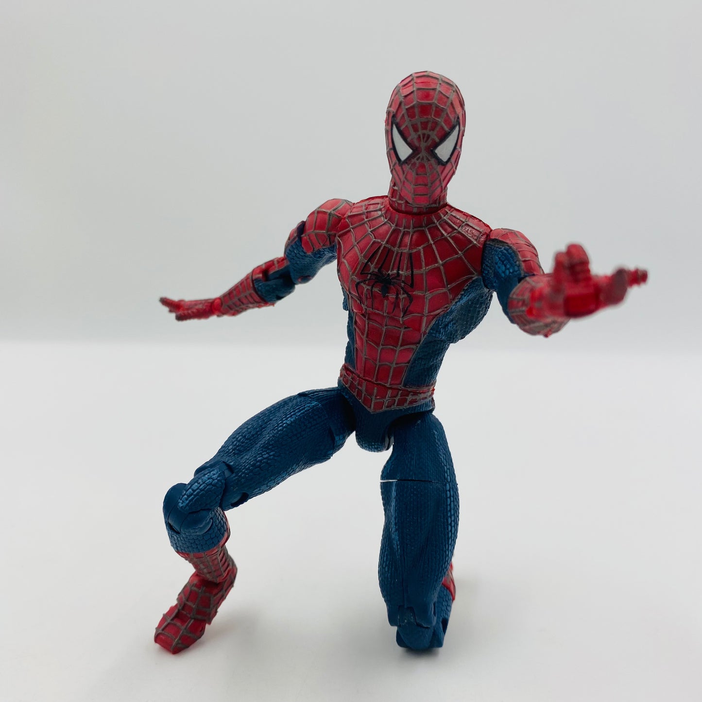 Spider-Man Super Poseable Spider-Man loose 6” action figure (2001) Toy Biz