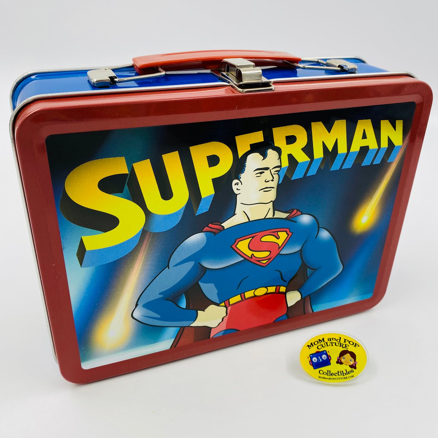 Fleischer Superman tin lunch box (2009) Echo Bridge