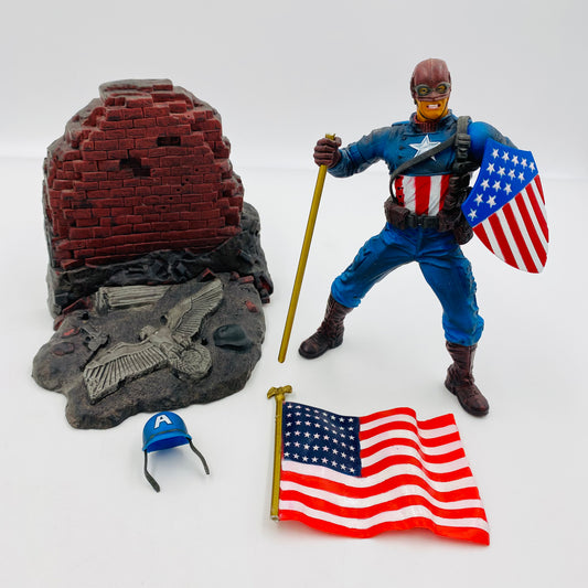 Marvel Select Ultimate Captain America loose 7” figure (2002/2003) Diamond Select Toys