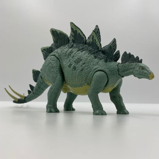 Jurassic World Action Attack Stegosaurus loose 3.75" action figure (2018) Mattel