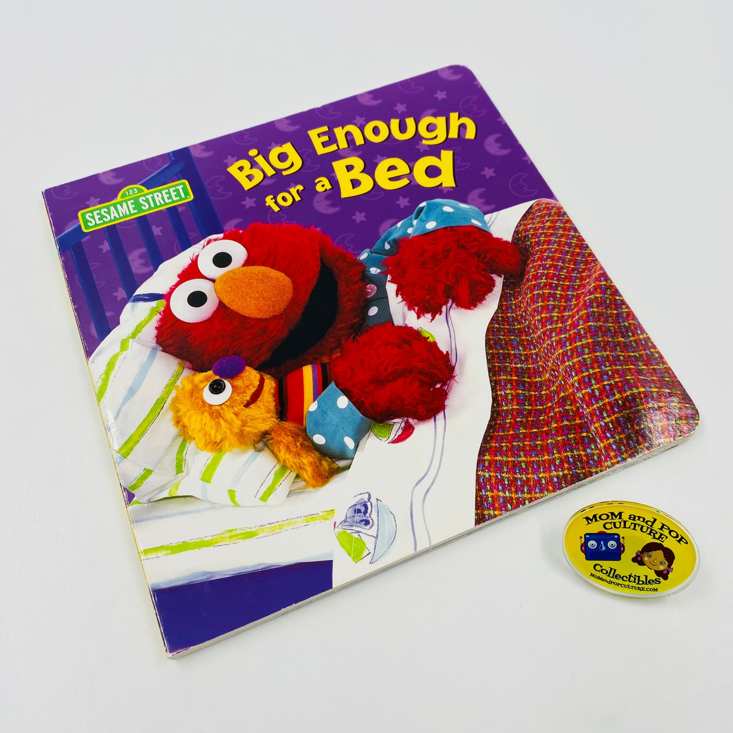 Sesame Street Big Enough for a Bed board book (2002) Random House