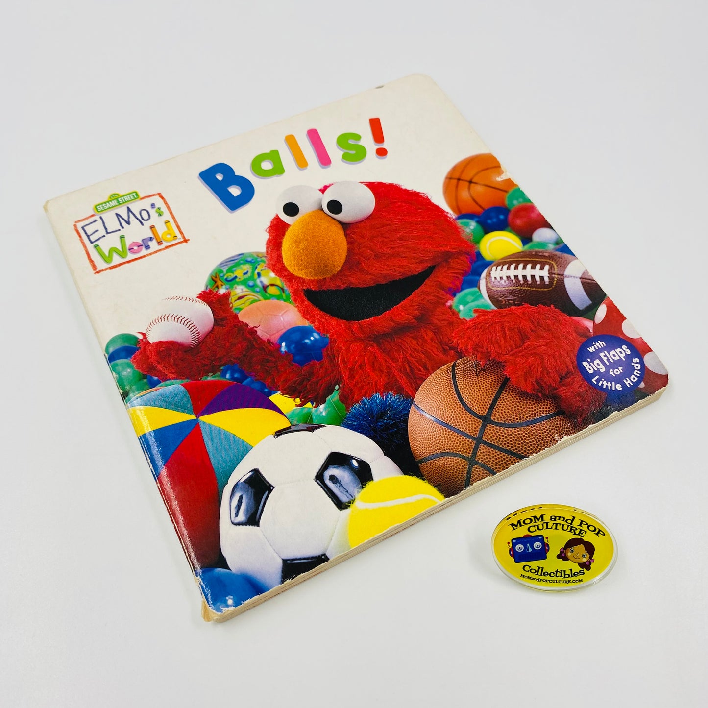 Sesame Street Elmo’s World Balls! flap book (2000) Random House