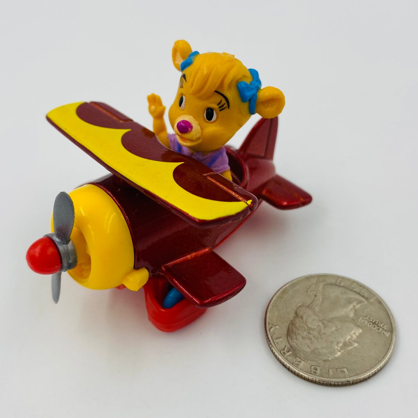 TailSpin Molly’s Biplane McDonald's Happy Meal toy (1990) loose