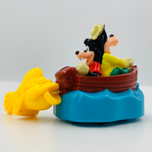A Goofy Movie Goofy and Max in Fishing Boat Burger King Kids' Meal toy (1995) loose