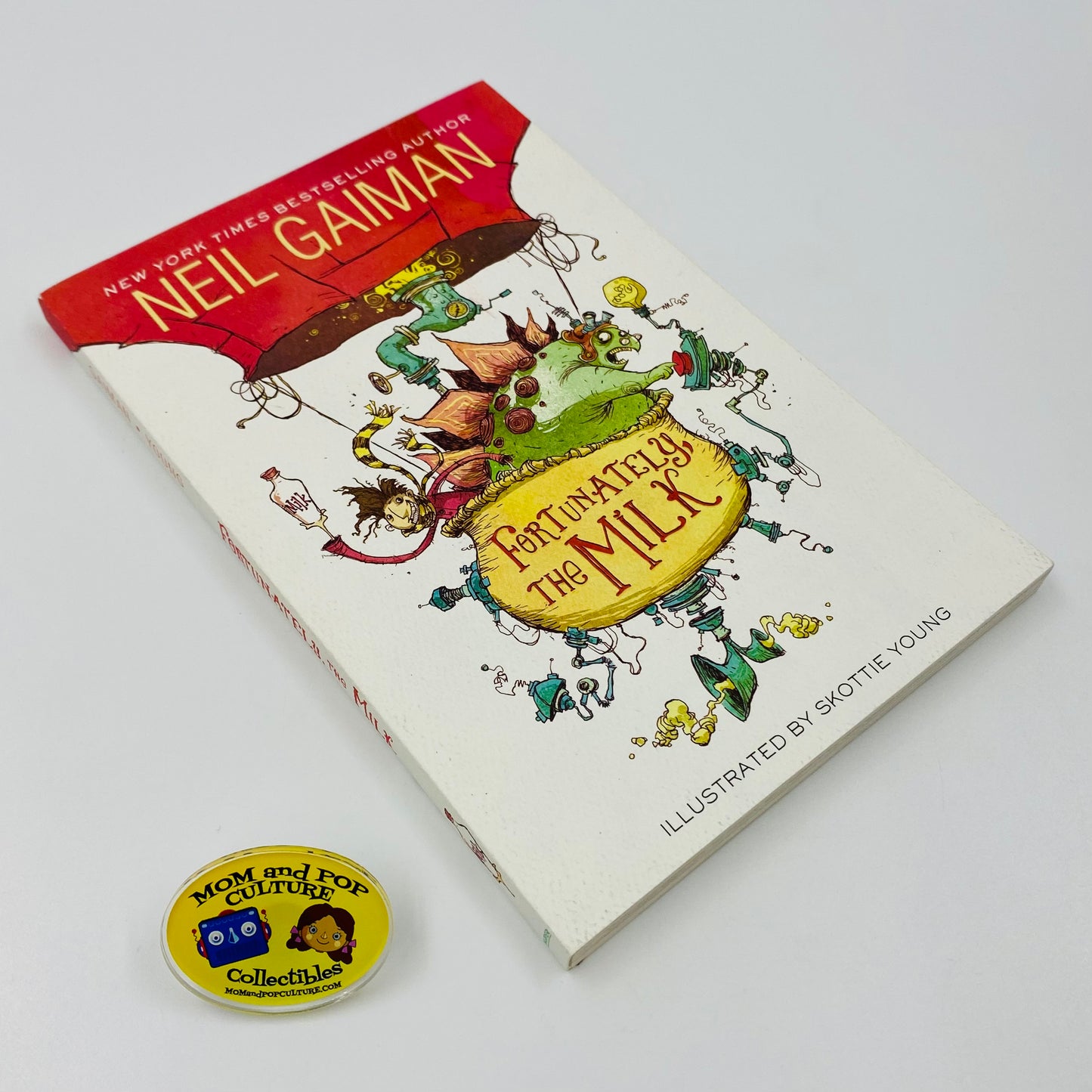 Fortunately the Milk softcover edition by Neil Gaiman & Skottie Young (2014) Harper