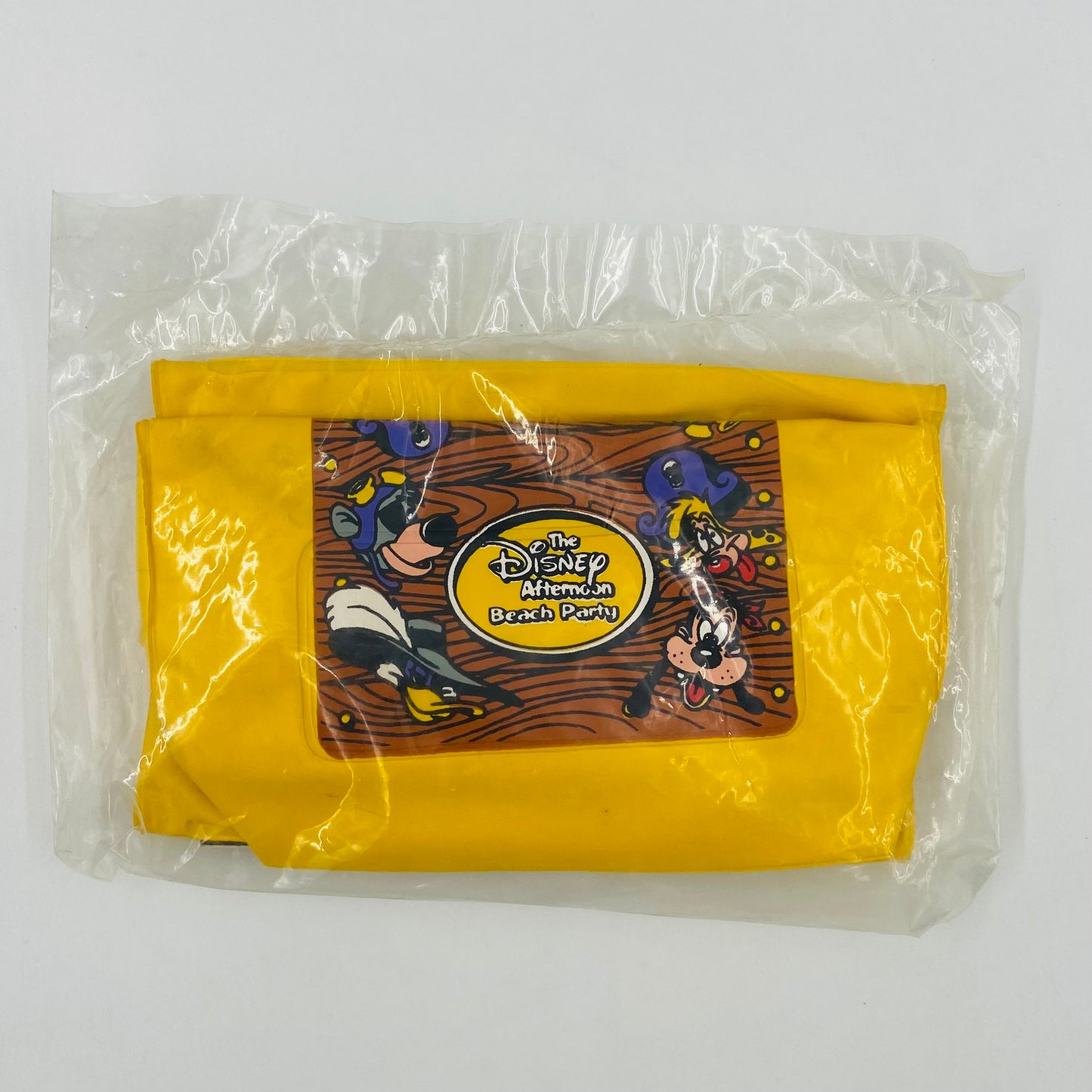 Disney Afternoon blow up treasure chest Burger King Kids' Meal toy (1994) bagged