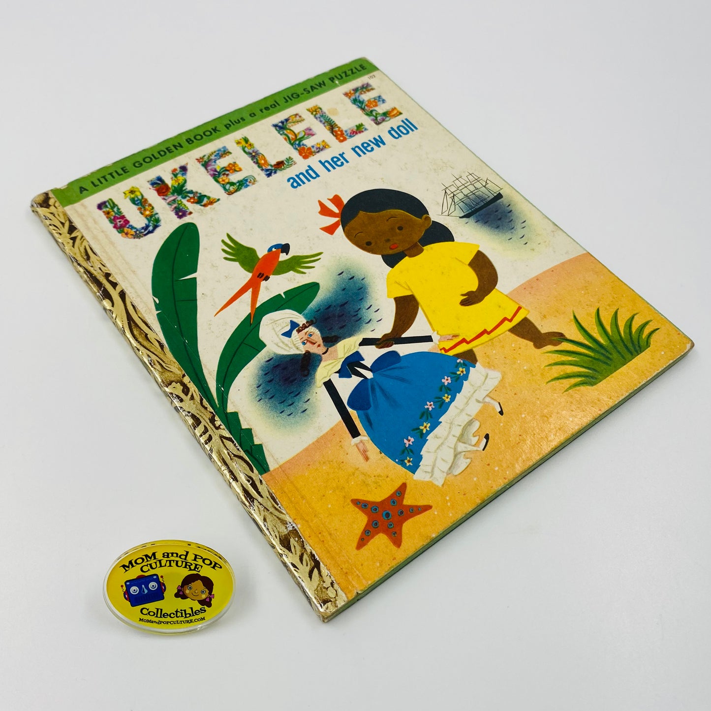 A Little Golden Book: Ukelele and Her New Doll (1951) Golden