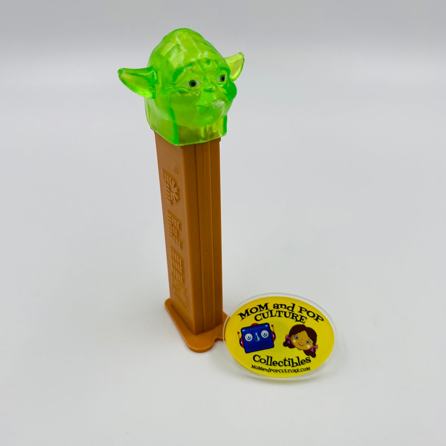 Star Wars Crystal Yoda PEZ dispenser (2015) loose 7.5 Hungary