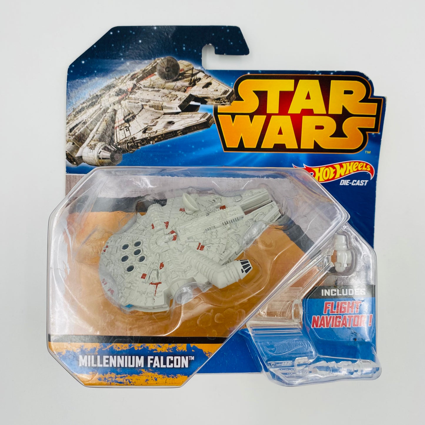 Hot Wheels Star Wars Millennium Falcon carded die-cast vehicle (2014) Mattel