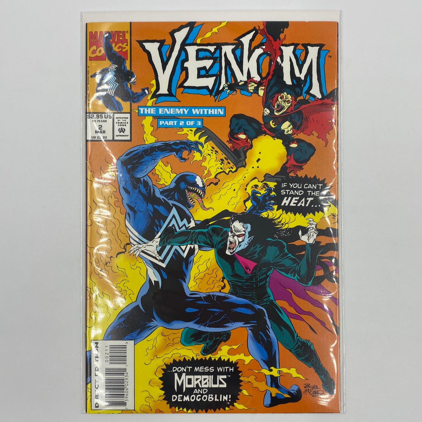 Venom The Enemy Within #2 (1994) Marvel