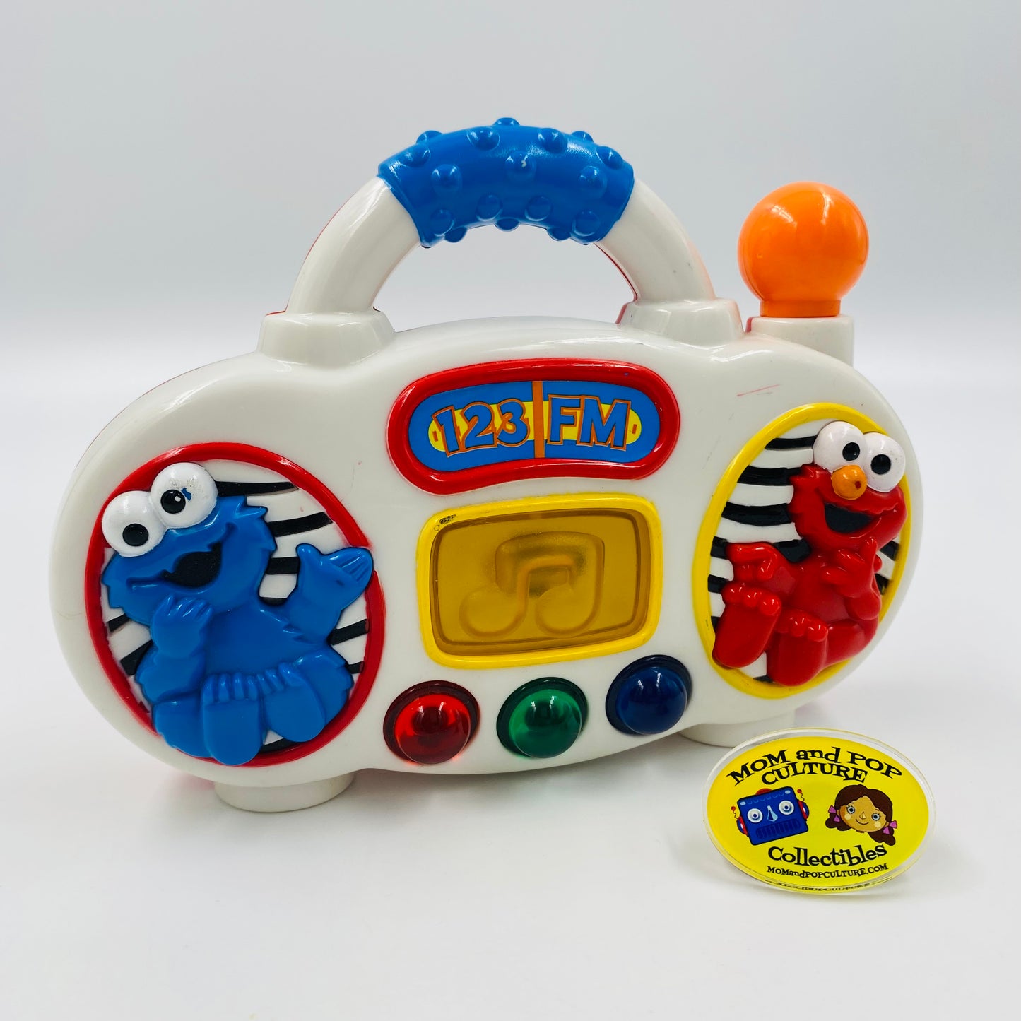 Sesame Street Super Boom Box toy radio (1999) Mattel