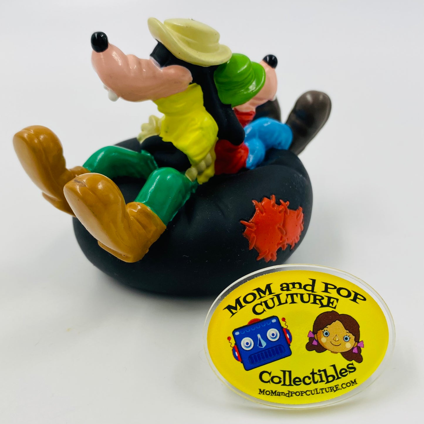 A Goofy Movie Goofy and Max in Water Raft-Squirter Burger King Kids' Meal toy (1995) loose